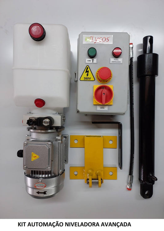 Kit Automação Para Niveladora De Doca Avançada Monofásico